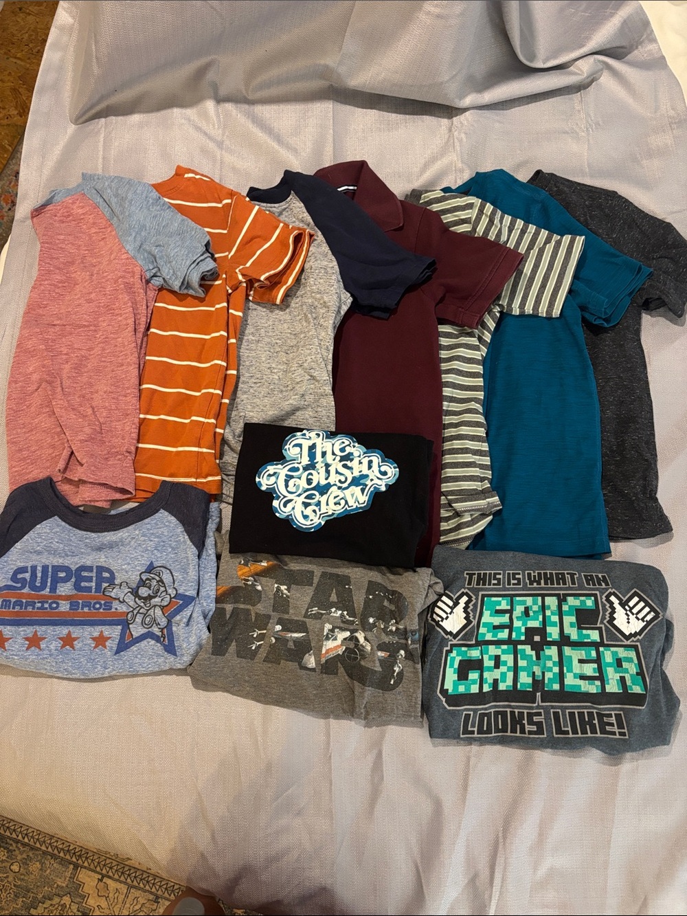 Kids Short-Sleeve T-Shirt Bundle - Mixed Colors
